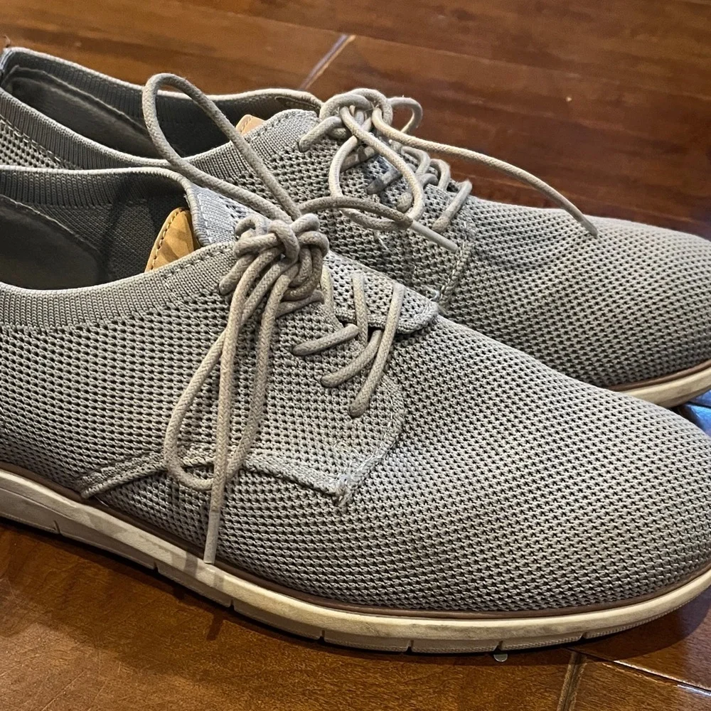 Men's Classic Gray Derby Shoes